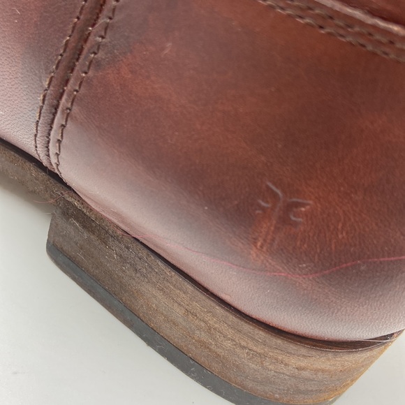 Frye Melissa Button 2 Redwood sz 9 1/2B Boot - Picture 5 of 14